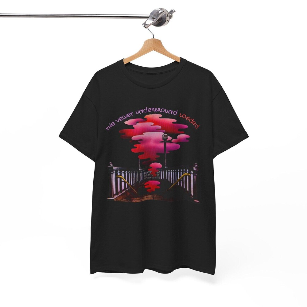 The Velvet Underground Loaded T-Shirt Black Shirt